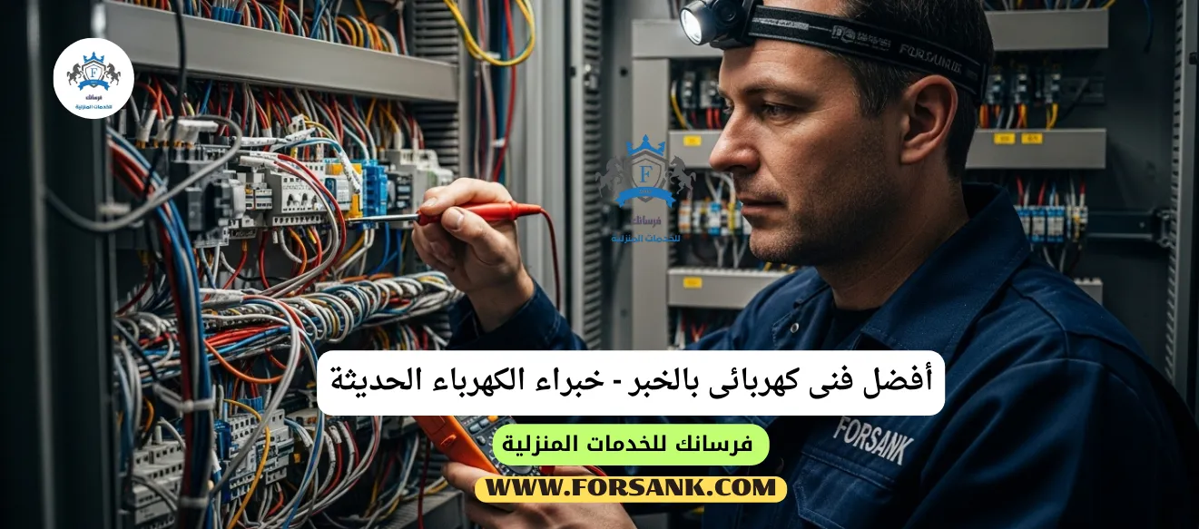 أفضل فني كهربائي بالخبر - متخصصون في الأنظمة الذكية والحديثة خبير كهربائي من فرسانك يقوم ببرمجة لوحة تحكم منزل ذكي (Smart Home) في الخبر